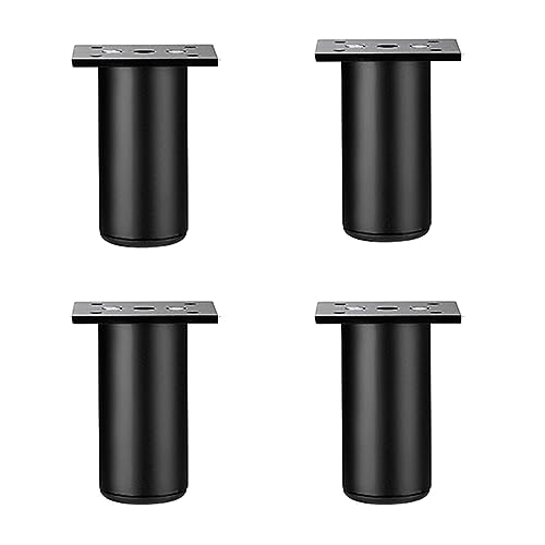 GAOBINGB 4-teilige verstellbare Möbelfüße, Sofabeine aus Aluminiumlegierung, Möbelbeine aus Metall, Ersatzstützfüße für Couch, Beine für Tisch, Stuhl, Schreibtisch, Schrank, Schrankfuß, Schwarz (180 GAOBINGB 4-teilige verstellbare Möbelfüße, Sofabeine aus Aluminiumlegierung, Möbelbeine aus Metall, Ersatzstützfüße für Couch, Beine für Tisch, Stuhl, Schreibtisch, Schrank, Schrankfuß, Schwarz (180 von GAOBINGB