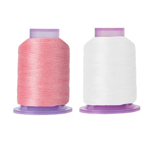 2 Spulen Farbwechsel-Garn, Polyester-Nähgarn für Nähmaschine, Handnähen, Stickerei, 450 m pro Spule 2 Spulen Farbwechsel-Garn, Polyester-Nähgarn für Nähmaschine, Handnähen, Stickerei, 450 m pro Spule von GAOFESA