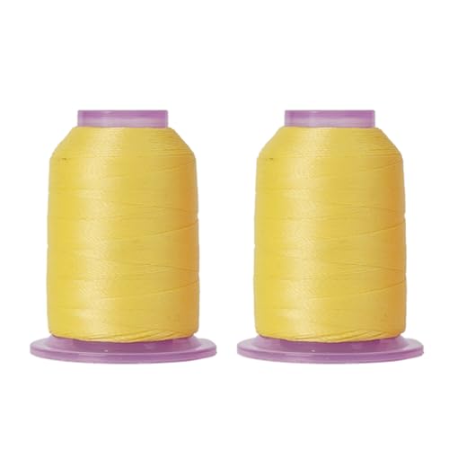 2 Spulen Farbwechsel-Garn, Polyester-Nähgarn für Nähmaschine, Handnähen, Stickerei, 450 m pro Spule 2 Spulen Farbwechsel-Garn, Polyester-Nähgarn für Nähmaschine, Handnähen, Stickerei, 450 m pro Spule von GAOFESA