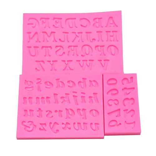 3 x Buchstaben-Zahlen-Anhänger, Nachrichten, Kunstharz, Epoxidharz, Schmuckherstellungswerkzeug 3 x Buchstaben-Zahlen-Anhänger, Nachrichten, Kunstharz, Epoxidharz, Schmuckherstellungswerkzeug von GAOFESA