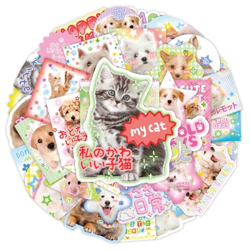 40COUNTS Hundekatzen Aufkleber Ästhetischer Aufkleber Für Scrapbook Journal Phone Gitarre Laptop Wicking Kid Belohnung Aufkleber 40COUNTS Hundekatzen Aufkleber Ästhetischer Aufkleber Für Scrapbook Journal Phone Gitarre Laptop Wicking Kid Belohnung Aufkleber von GAOFESA
