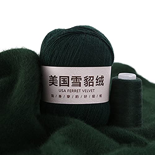 50 g + 20 g, einfaches einfarbiges Garn, Handstrickgarn, Häkeln, Nähgarn 50 g + 20 g, einfaches einfarbiges Garn, Handstrickgarn, Häkeln, Nähgarn von GAOFESA