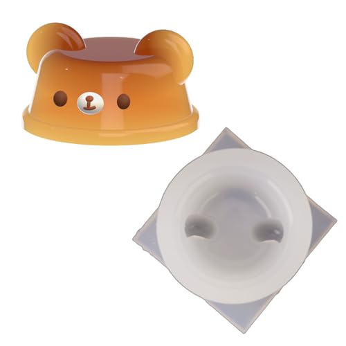 Bären/Hundekopfmilch Gelee Schimmelpilz Hitzefestant Süße Tierische Dessertform Praktische Fondants Schokoladenformen von GAOFESA
