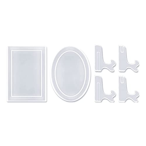 Bilderrahmen-Formen mit Ständer, Epoxidharz, Silikonform, rechteckig, Harzgussform für MaMaking-Bilder Bilderrahmen-Formen mit Ständer, Epoxidharz, Silikonform, rechteckig, Harzgussform für MaMaking-Bilder von GAOFESA