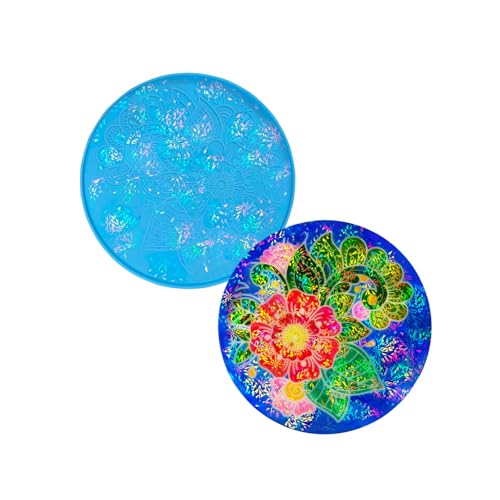 Blumenwandverzierungen Schimmel Schimmelpilzform Für Die Herstellung Runder Blumenwandkore Für Den Zuhause von GAOFESA