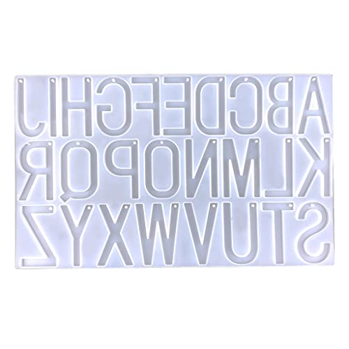 Buchstaben-Anhänger, Epoxidharz, Schlüsselanhänger, Silikon Buchstaben-Anhänger, Epoxidharz, Schlüsselanhänger, Silikon von GAOFESA