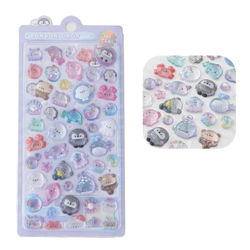 Cartoon 3D Aufkleber Scrapbooking Sticker Cartoon Animal Sticker Für Planer Journals Tablet Skateboards Nägel Abziehbilder Cartoon 3D Aufkleber Scrapbooking Sticker Cartoon Animal Sticker Für Planer Journals Tablet Skateboards Nägel Abziehbilder von GAOFESA
