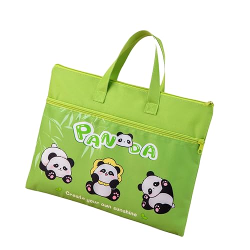 Cartoon-Büchertasche, 2 Fächer, Reißverschlusstaschen, Dokumententasche für Studenten, Büroangestellte, Tierthema, Aktenhalter Cartoon-Büchertasche, 2 Fächer, Reißverschlusstaschen, Dokumententasche für Studenten, Büroangestellte, Tierthema, Aktenhalter von GAOFESA