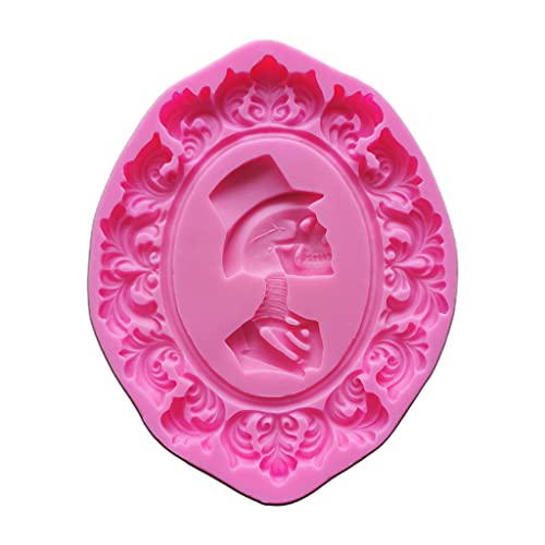 Fotorahmen Schädel Bräutigam Silikonform Schmucke Epoxidharz Casting Schmuck Werkzeug Herstellung Von Harz BRÜFUNGSHAUSE HÄNDELTE Fotorahmen Schädel Bräutigam Silikonform Schmucke Epoxidharz Casting Schmuck Werkzeug Herstellung Von Harz BRÜFUNGSHAUSE HÄNDELTE von GAOFESA