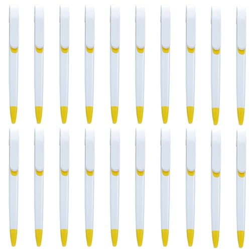 GAOFESA 20 Stück Kugelschreiber mit großem Stift-Clip, einziehbarer Kugelschreiber, Business-Signierstift, glatt zu schreiben, für Büro GAOFESA 20 Stück Kugelschreiber mit großem Stift-Clip, einziehbarer Kugelschreiber, Business-Signierstift, glatt zu schreiben, für Büro von GAOFESA