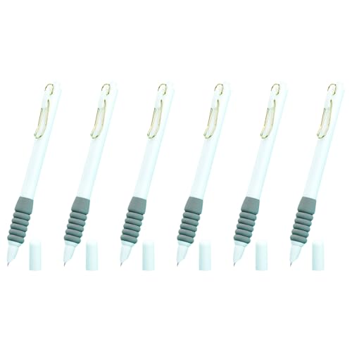 GAOFESA 6 x einziehbarer Füllfederhalter, 0,38 mm, feine Spitze, Push/Pull zum Nachfüllen, Kinder-Füllfederhalter mit Konverter GAOFESA 6 x einziehbarer Füllfederhalter, 0,38 mm, feine Spitze, Push/Pull zum Nachfüllen, Kinder-Füllfederhalter mit Konverter von GAOFESA