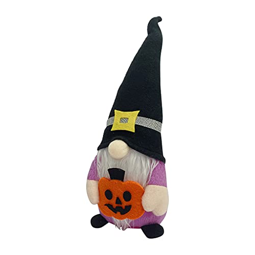 GAOFESA Handgefertigter Halloween-Zwerg-Plüsch für Puppe, skandinavische Tomte, Haushaltsparty-Dekorationen von GAOFESA