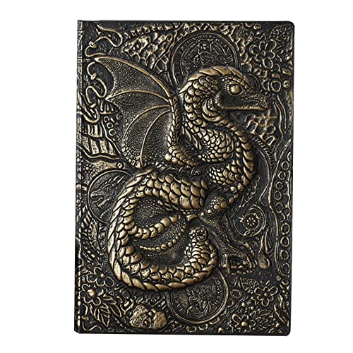 GAOFESA Hardcover-Notizbuch, Retro-Leder-Notizblock, PU-Tagebuch, 100 Blatt, liniertes Band, für Studenten, Lehrer, Schule GAOFESA Hardcover-Notizbuch, Retro-Leder-Notizblock, PU-Tagebuch, 100 Blatt, liniertes Band, für Studenten, Lehrer, Schule von GAOFESA