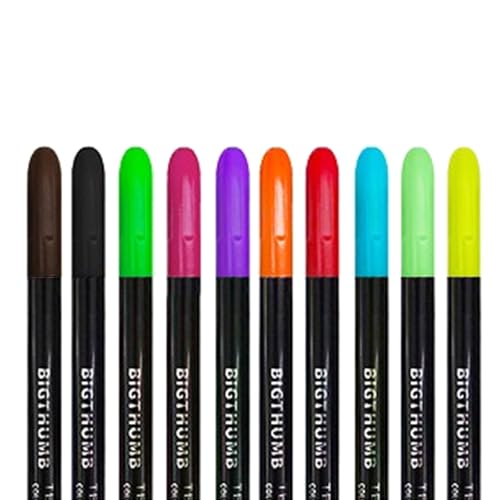 GAOFESA Permanentmarker, feine Spitze, verschiedene Farben, Permanentmarker-Set, funktioniert auf Stoff zum Ausmalen und Markieren GAOFESA Permanentmarker, feine Spitze, verschiedene Farben, Permanentmarker-Set, funktioniert auf Stoff zum Ausmalen und Markieren von GAOFESA