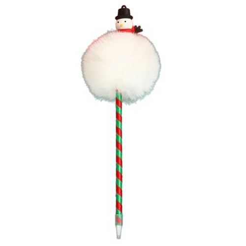 GAOFESA Weihnachts-Kugelschreiber für Kinder, Jungen, Mädchen, Studenten, Spielbelohnung, Weihnachtsstrumpffüller, 0,7 mm, glatt zu schreiben, 4 Stück GAOFESA Weihnachts-Kugelschreiber für Kinder, Jungen, Mädchen, Studenten, Spielbelohnung, Weihnachtsstrumpffüller, 0,7 mm, glatt zu schreiben, 4 Stück von GAOFESA
