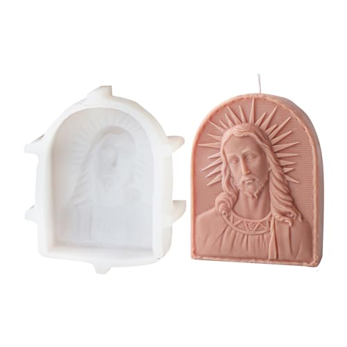 Große 3D Kerzenform Aromatherapys Ornament Making Formen Flexible Silikonform Für Home Dekoration Handwerk von GAOFESA