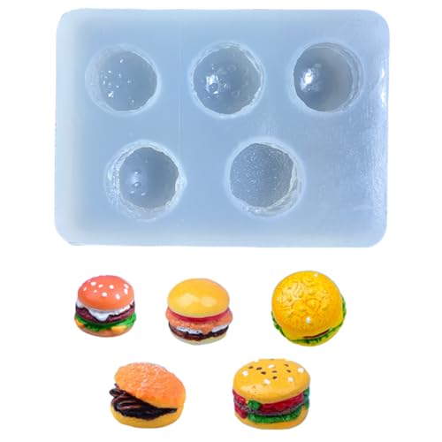 Hamburger-Silikon-Ton-Formen, Hamburger-Silikon-Bastelformen, Harz-Zubehör, Handarbeits-Zubehör von GAOFESA
