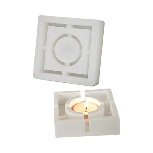 Harzdekoration Schimmel Elegante Harz Candlestick Silikonform Kerzenhalter Für Besondere Anlässe von GAOFESA