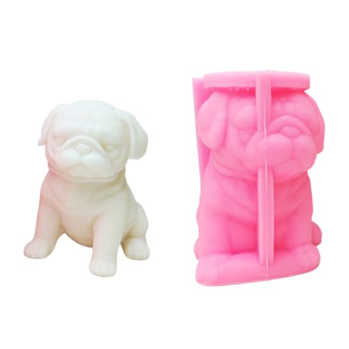 Hundeförmige Kerzen Und Seifen Formen Praktische Silikon Hunde Kerzenform Für Einzigartige Handgefertigte Geschenke Und Dekorationen von GAOFESA