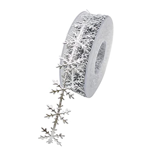 Kreatives Weihnachtsband, Spitzenborte, goldfarben, silberfarben, Schneeflockenform, Spitzenbänder für Geburtstag, Hochzeit, Party Kreatives Weihnachtsband, Spitzenborte, goldfarben, silberfarben, Schneeflockenform, Spitzenbänder für Geburtstag, Hochzeit, Party von GAOFESA