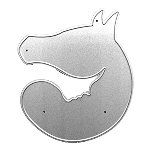 Metall-Stanzformen, Tier-Pferd, Prägewerkzeug für Geburtstagskarten, Einladungen, Scrapbooking, Kunst Metall-Stanzformen, Tier-Pferd, Prägewerkzeug für Geburtstagskarten, Einladungen, Scrapbooking, Kunst von GAOFESA