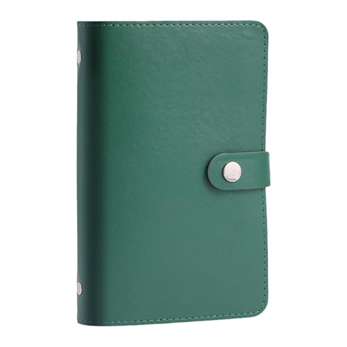 Papier-Geldsammelalbum, 50 Taschen, Leder-Geldhalter, Geldsammelhalter, Papier-Geldaufbewahrungsbuch, 17,8 x 12,7 cm, Bindertasche Papier-Geldsammelalbum, 50 Taschen, Leder-Geldhalter, Geldsammelhalter, Papier-Geldaufbewahrungsbuch, 17,8 x 12,7 cm, Bindertasche von GAOFESA