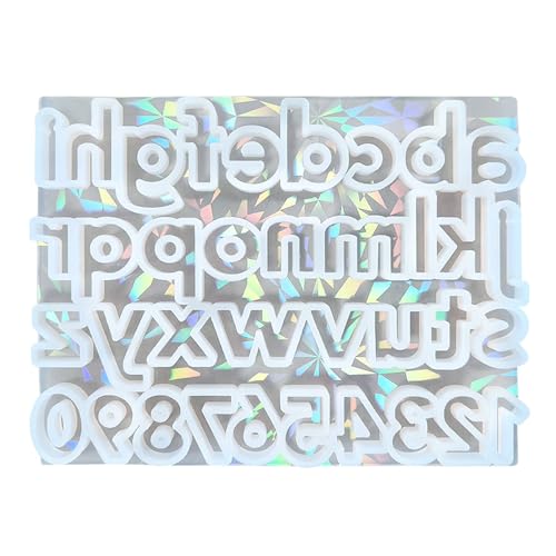 Praktische Kreative Holographics Letter Nummer Formen Accessoire Für Epoxidharz Funkelnde Schmuck Die Handwerksbedarf Machen Praktische Kreative Holographics Letter Nummer Formen Accessoire Für Epoxidharz Funkelnde Schmuck Die Handwerksbedarf Machen von GAOFESA