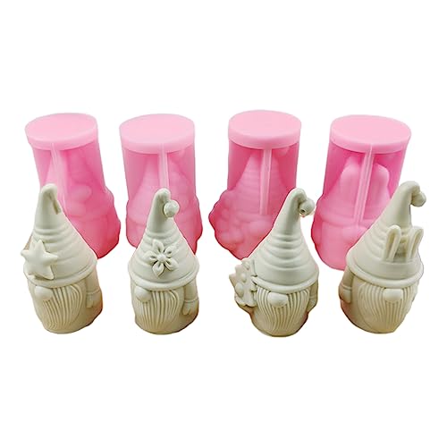 Santa Dwarf Silikonform Für Handgefertigte Desktop Dekoration Gypsum Epoxidharz Kerzenform Für Die Heimdekoration von GAOFESA