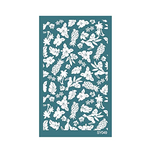 Siebdruck-Schablone, Netz, wiederverwendbar, selbstklebend, zum Bedrucken von Ton, Schmuck, Ohrringen, Scrapbooking Siebdruck-Schablone, Netz, wiederverwendbar, selbstklebend, zum Bedrucken von Ton, Schmuck, Ohrringen, Scrapbooking von GAOFESA