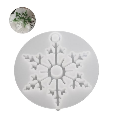 Silikon Schneeflockenformformen Für Epoxidharzschmuck Die Perfekt Für Ohrringe Halskette Und Accessoires Erstellen von GAOFESA