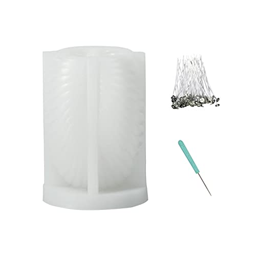Silikonform mit geometrischer Krone, handgefertigt, Epoxid-Gips-Set mit Wachsfixierer für Handarbeiten, dreidimensionales Epoxidharz mit Docht für Wachs, hausgemachte Tischplatte Silikonform mit geometrischer Krone, handgefertigt, Epoxid-Gips-Set mit Wachsfixierer für Handarbeiten, dreidimensionales Epoxidharz mit Docht für Wachs, hausgemachte Tischplatte von GAOFESA