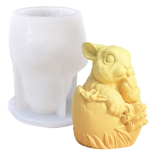 Silikonformen mit Hasenmotiv für handgefertigte Seife, Epoxidharz, Silikonformen für Kunst- und Bastelprojekte Silikonformen mit Hasenmotiv für handgefertigte Seife, Epoxidharz, Silikonformen für Kunst- und Bastelprojekte von GAOFESA