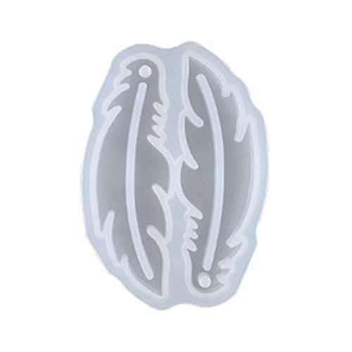 Silikonschlüsselkettenform Form/Anhänger Federform/Epoxidguss Ohrringform Für Schmuck Geeignet Silikonschlüsselkettenform Form/Anhänger Federform/Epoxidguss Ohrringform Für Schmuck Geeignet von GAOFESA