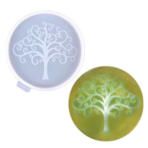 Silikonschmuck Tablett Epoxidharz Gussschimmelglas Teekannenmattenformform Schmuck Schmuck Für Eigenheimdekorationen von GAOFESA