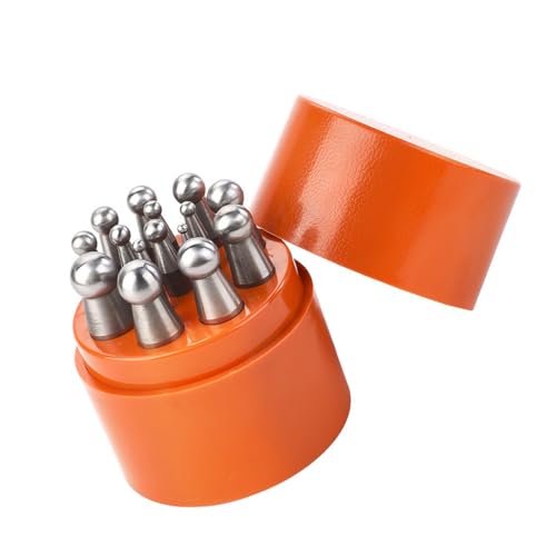 Stahlstanzer-Set, Goldschmiedewerkzeug, Schmuckbastelwerkzeug, Schmuck, Werkstattausrüstung, geeignet für Schmuckbegeisterte von GAOFESA