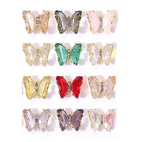 Strass-Kristalle für Schmetterling, Glasschmuck, Dekorationen für Kleidung, Schuhe, Handys, Accessoires, Schmuckherstellung für Mädchen und Kinder Strass-Kristalle für Schmetterling, Glasschmuck, Dekorationen für Kleidung, Schuhe, Handys, Accessoires, Schmuckherstellung für Mädchen und Kinder von GAOFESA