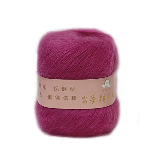 Weiche Mohair-Kaschmir-Strickwolle, Schal, Häkelgarn, Zubehör Weiche Mohair-Kaschmir-Strickwolle, Schal, Häkelgarn, Zubehör von GAOFESA