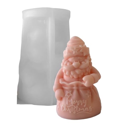 Weihnachten Santa Kerzenform Detaillierte Weihnachtsmann Silikonform Für Einzigartige Weihnachtskerze Kreation Weihnachten Santa Kerzenform Detaillierte Weihnachtsmann Silikonform Für Einzigartige Weihnachtskerze Kreation von GAOFESA