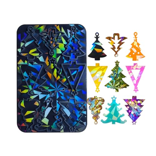 Weihnachtsbaum Silikonform Regenbogeneffekte Baumformharzformen Für Ohrringschlüsselketten Anhänger Home Ornament Weihnachtsbaum Silikonform Regenbogeneffekte Baumformharzformen Für Ohrringschlüsselketten Anhänger Home Ornament von GAOFESA