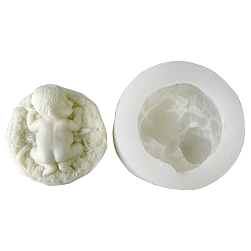Wiederverwendbare 3D-Form aus Epoxidharz, Silikonformen für handgefertigte Seife, Handwerk, Ornamente, Babyparty-Zubehör Wiederverwendbare 3D-Form aus Epoxidharz, Silikonformen für handgefertigte Seife, Handwerk, Ornamente, Babyparty-Zubehör von GAOFESA