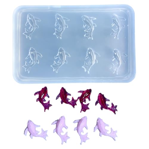 Wiederverwendbare 3D Silikonform Katze Form Fondant Kuchenform Handgefertigte Schimmel Für Pralinen Goldfische Themen Schmuckformen Wiederverwendbare 3D Silikonform Katze Form Fondant Kuchenform Handgefertigte Schimmel Für Pralinen Goldfische Themen Schmuckformen von GAOFESA