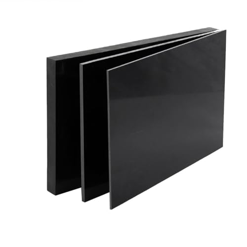 1 Stück 300 X 300 Mm, Schwarze FR4 G10-Glasfaserplatte, Antistatisches Hochtemperatur-Epoxidharz, Dick 0,5 1 1,5 2 3 4 Mm(1mm) von GAOHUAF