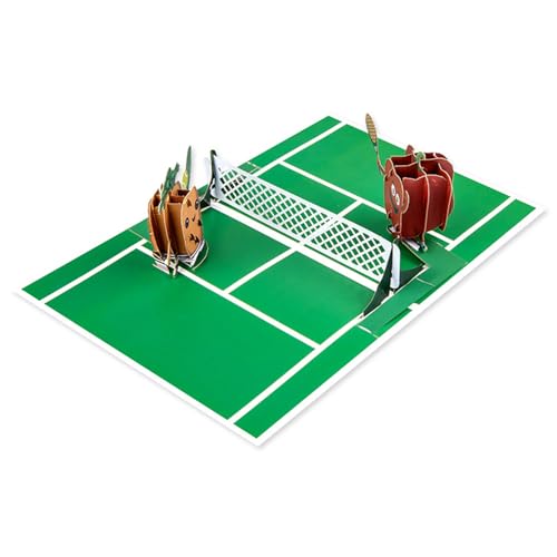 GAOINTELL Kreatives 3D Tennis Thema Popup Geschenke Karte Väter Tagesgrußkarte Mit Umschlag Faltbar Alles Zum Geburtstagskarte GAOINTELL Kreatives 3D Tennis Thema Popup Geschenke Karte Väter Tagesgrußkarte Mit Umschlag Faltbar Alles Zum Geburtstagskarte von GAOINTELL