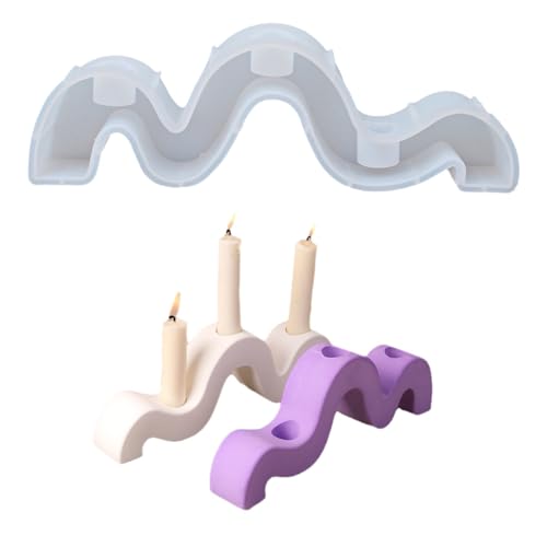 Moderne künstlerische Silikonform für geometrische gebogene Halterungen, Basteln, Gießform für Heimdekoration, Bastelprojekte Moderne künstlerische Silikonform für geometrische gebogene Halterungen, Basteln, Gießform für Heimdekoration, Bastelprojekte von GAOINTELL
