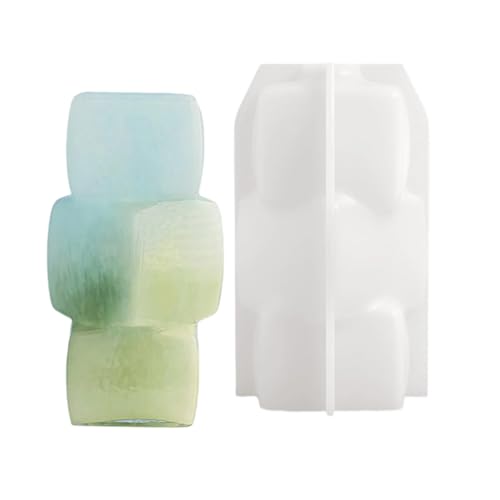 Silikonblütenvase Form Für Home Dekoration Enthusiasten Geometrische Blöcke Dekoration Schimmel Handgefertigte Kunstbedarf von GAOINTELL