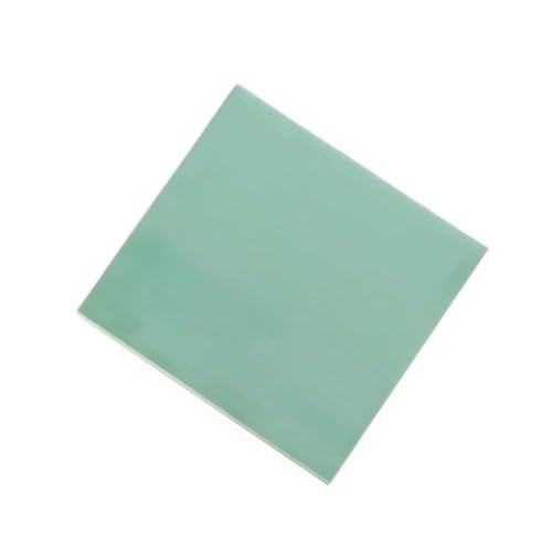 GAOJUDAF 1 Stück 3240 Epoxidharz, wassergrüne Platte, Länge 200/300/400 mm, FR4 Fiberglas-Massivplatte, 1 Stück(300x300x0.5mm) von GAOJUDAF