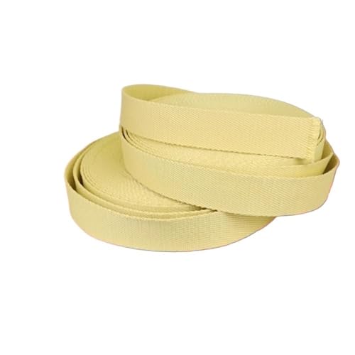 GAOJUDAF 1 Stück hochfester Aramidfaser-Gewebeband-Stoffgürtel, ultrastarker Zuggurt, 5 Meter(25x2mm) von GAOJUDAF