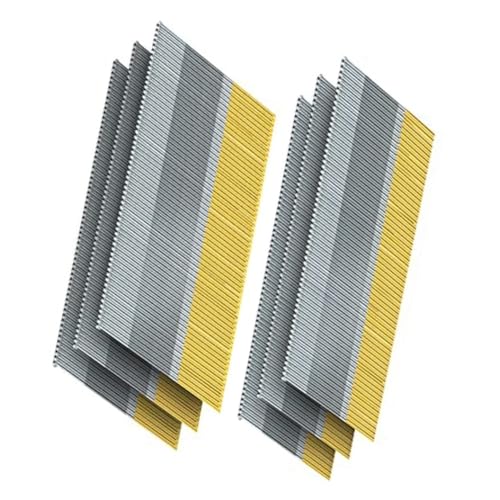 GAOJUDAF 900-teiliges 34-Grad-Finish-Nägel-Set im Meißelspitzen-Stil, 15 Gauge DA verzinkte Metallnägel for Fensterrahmen von GAOJUDAF