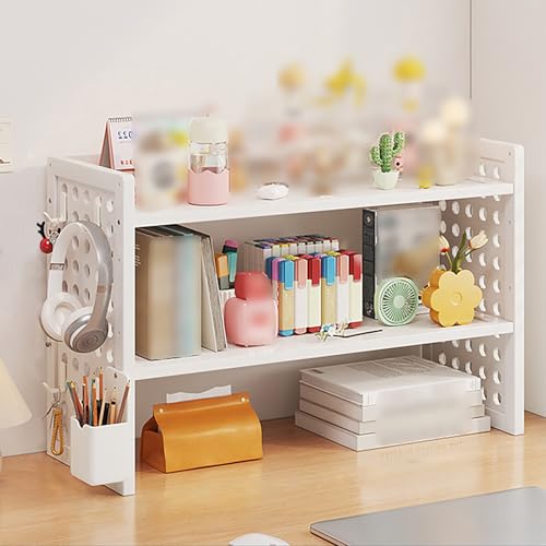 GAOXIAO 3-Stöckiges Holz Aufbewahrungsregal Schreibtisch, Büro Küche Kommode Organizer Regal, Tisch Regal Organizer und Bücherregal Tischregal Platte mit Gitterfach White 60 x 20 x 40cm GAOXIAO 3-Stöckiges Holz Aufbewahrungsregal Schreibtisch, Büro Küche Kommode Organizer Regal, Tisch Regal Organizer und Bücherregal Tischregal Platte mit Gitterfach White 60 x 20 x 40cm von GAOXIAO