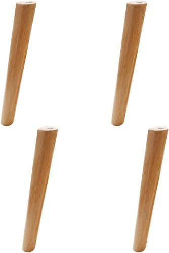 GAOXIONG Möbelbeine aus Massivholz, 4er-Set, rund, 5 cm Durchmesser, Tischbeine für DIY-TV-Ständer, Sofas, Schränke, Nachttische, 60 cm/23,62 Zoll Länge, hochwertige Holzbeine für Möbelherstellung un GAOXIONG Möbelbeine aus Massivholz, 4er-Set, rund, 5 cm Durchmesser, Tischbeine für DIY-TV-Ständer, Sofas, Schränke, Nachttische, 60 cm/23,62 Zoll Länge, hochwertige Holzbeine für Möbelherstellung un von GAOXIONG
